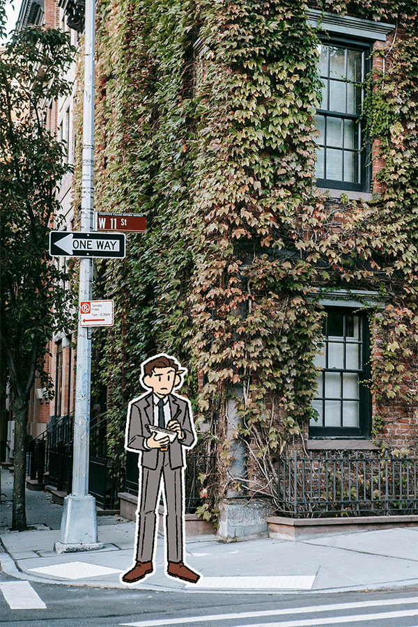 Sketching in West Village